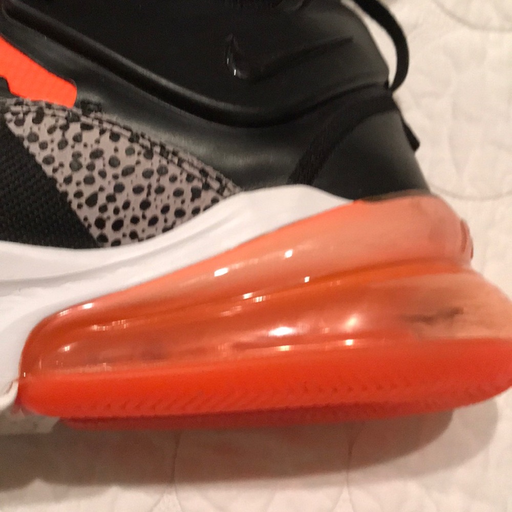 {Nike} Air Force 270 Safari Hyper Crimson Blk 9.5 - Picture 3 of 8